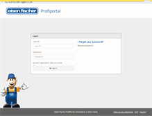 Tablet Screenshot of profiportal.eisenfischer.de